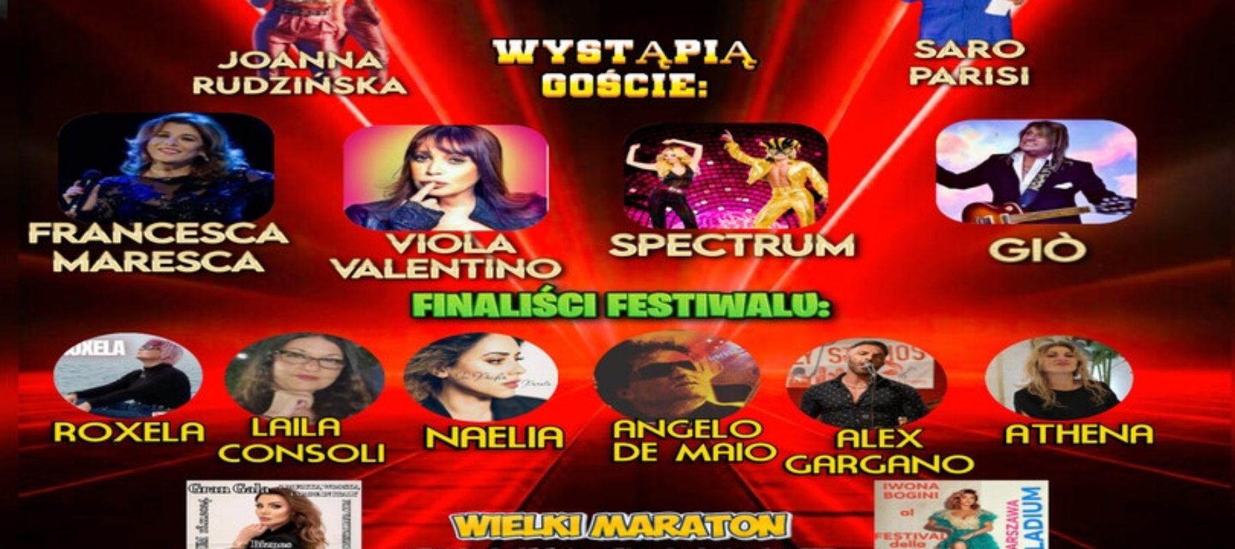 Festiwal Piosenki Włoskiej ODWOŁANY Festiwal Piosenki Włoskiej ODWOŁANY