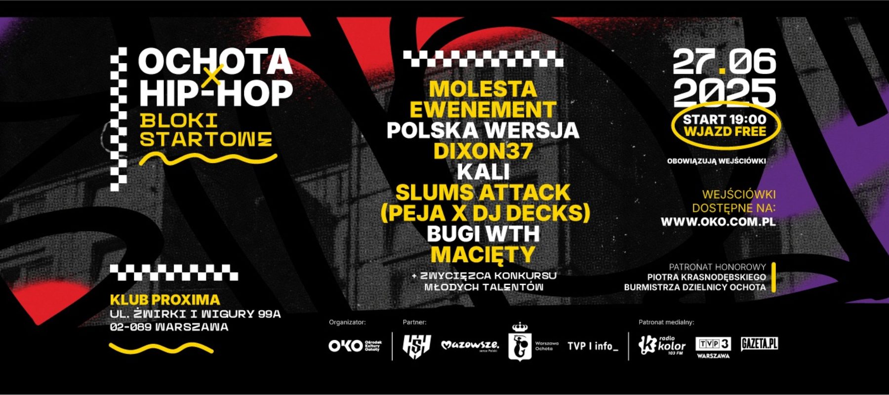 FESTIWAL OCHOTA x HIP-HOP „Bloki Startowe”