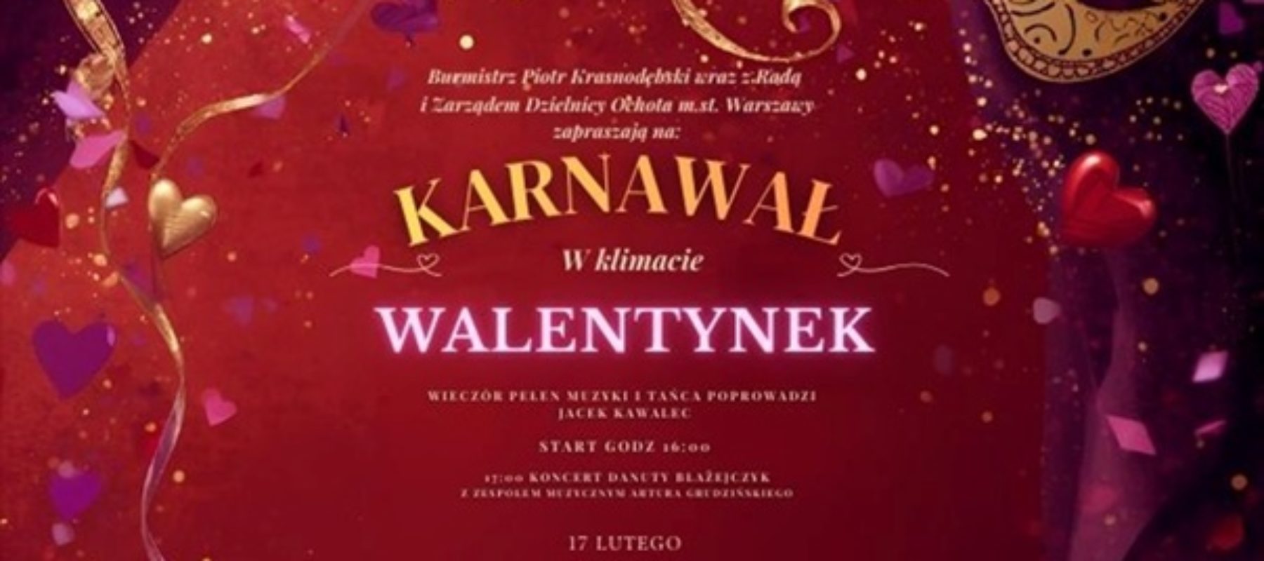 Karnawał w klimacie Walentynek Karnawał w klimacie Walentynek